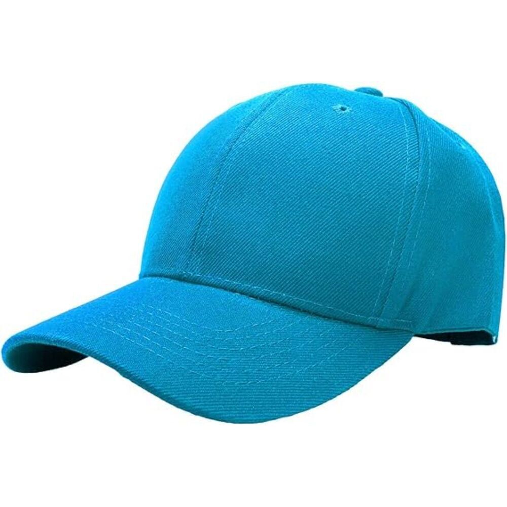 Unisex Turquoise Athletic Adjustable Strap Casual Running Classic Baseball Cap